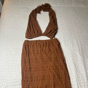 COPY - Two Piece Starlow Bikini and Skirt Set